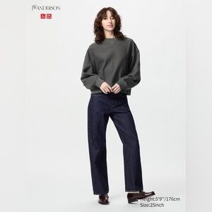 Uniqlo x JW Anderson straight jeans in navy
